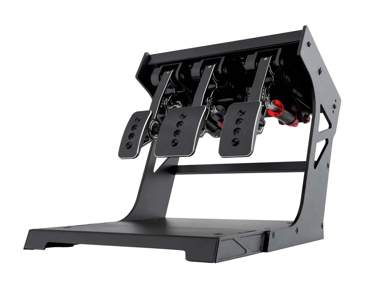 Simagic P1000I-RS Modular Inverted Hydraulic 3-Pedal Set with Clutch