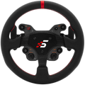 SIMAGIC GT1 Round Steering Wheel 330 mm, Shifters, QR70, leather, S209