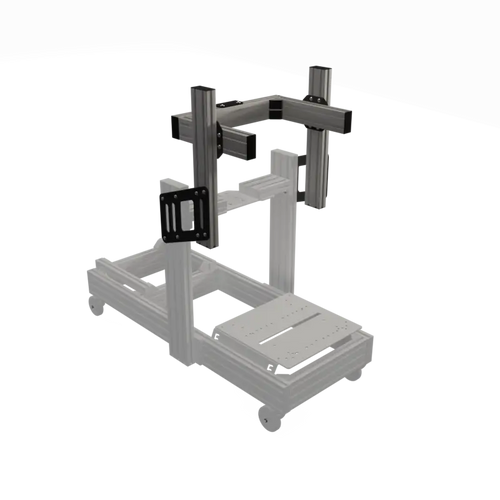 EG EVO Single Screen Add-On - Standard Aluminium