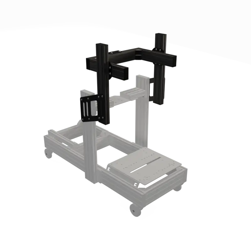EG EVO Single Screen Add-On - Anodized in Black