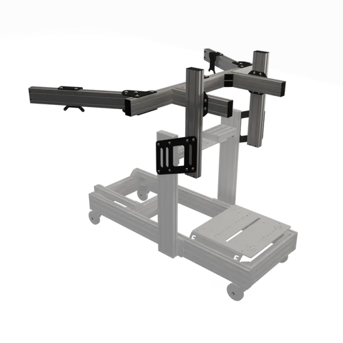 EG EVO Triple Screen Add-On - Standard Aluminium