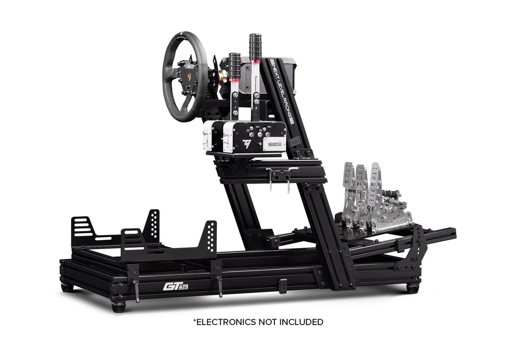 Next Level Racing - GTElite Aluminium Simulator Cockpit - Wheel Plate Edition