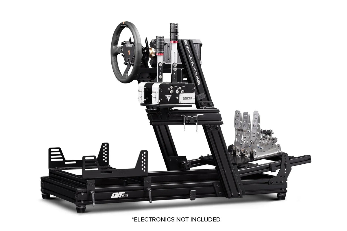 Next Level Racing - GTElite Aluminium Simulator Cockpit - Wheel Plate Edition