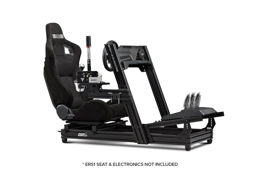 Next Level Racing - GTElite Aluminium Simulator Cockpit - Wheel Plate Edition