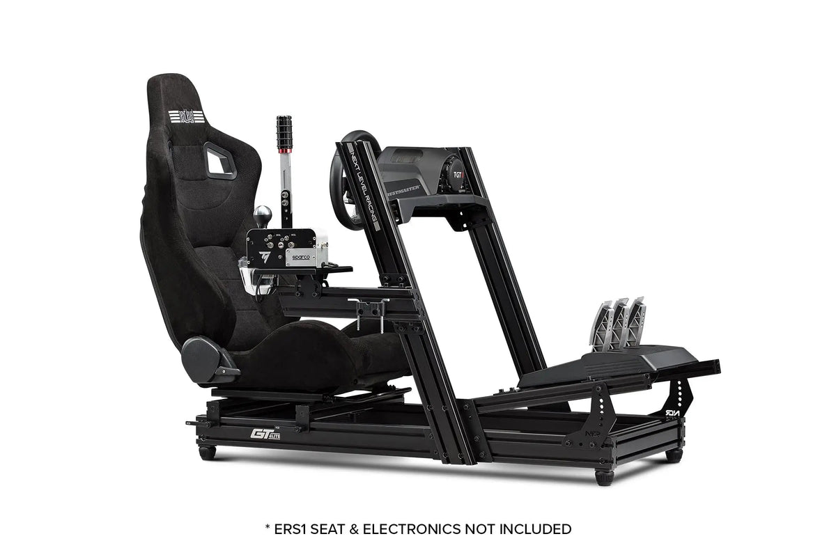 Next Level Racing - GTElite Aluminium Simulator Cockpit - Wheel Plate Edition