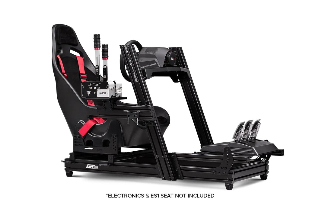 Next Level Racing - GTElite Aluminium Simulator Cockpit - Wheel Plate Edition