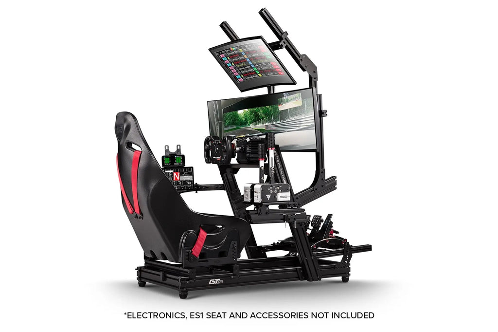 Next Level Racing - GTElite Aluminium Simulator Cockpit - Wheel Plate Edition