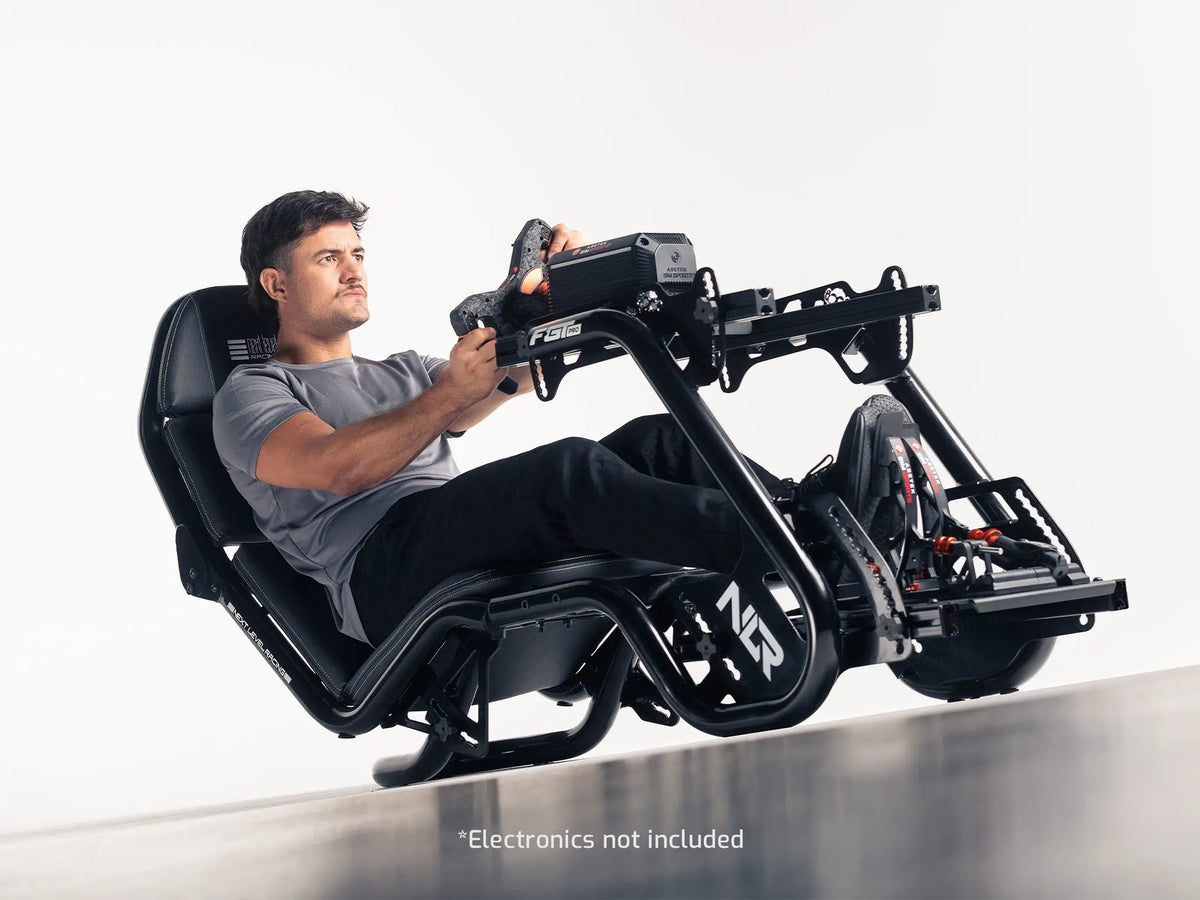 Next Level Racing - F-GT Pro Formula and GT Racing Simulator Cockpit- Black Edition