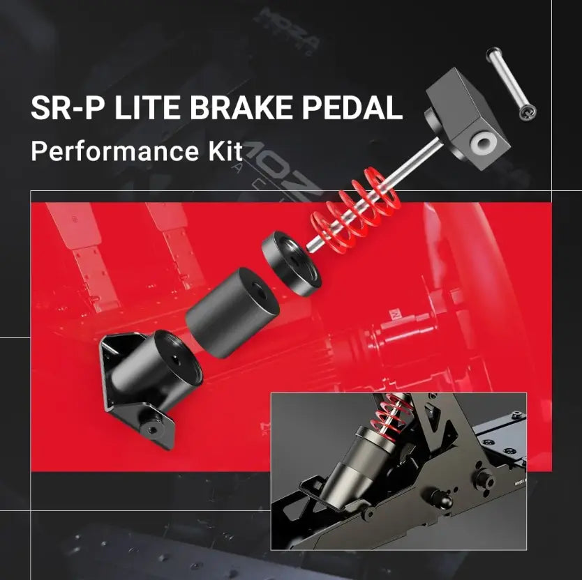 MOZA SR-P Lite Brake Pedal Performance Kit (R3/R5 Bundle)