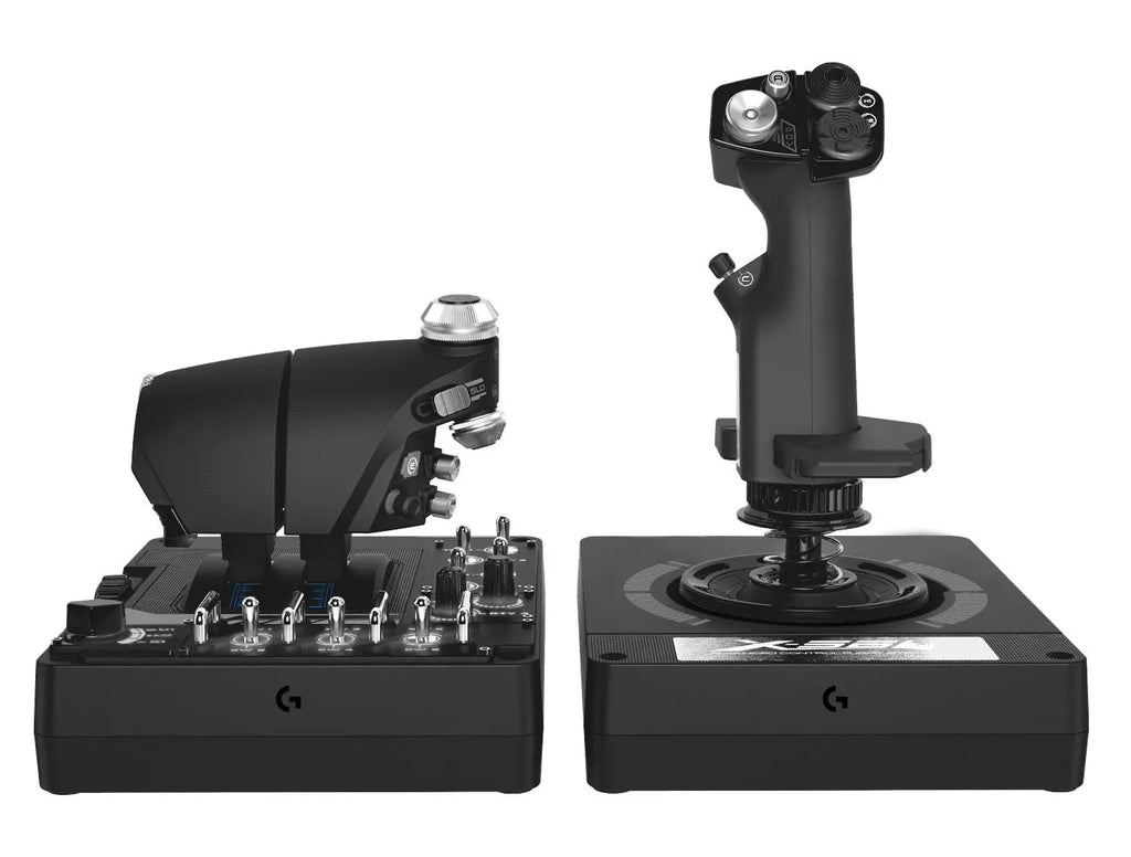 Logitech X56 H.O.T.A.S RGB Throttle and Stick Simulation Controller